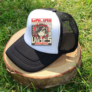 Mesh foam trucker hats