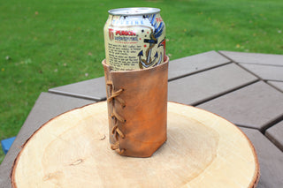 Leather can Sleeves