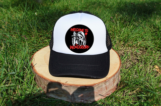 Mesh foam trucker hats 1980's horror movie