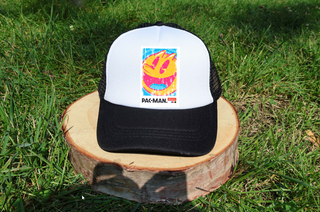 Mesh foam trucker hats 1980s video games