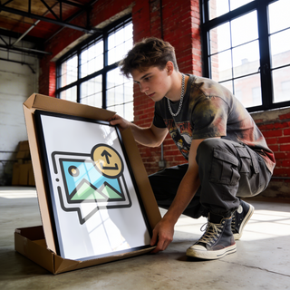 Mini Custom HD Metal Poster