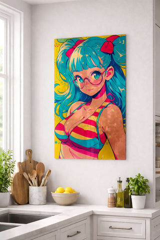 Vertical Custom HD Metal poster